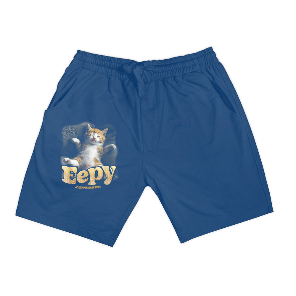 Eeppy Cat Silly Sleepy Cat Meme Kitten Comfortable Sleeping Shorts