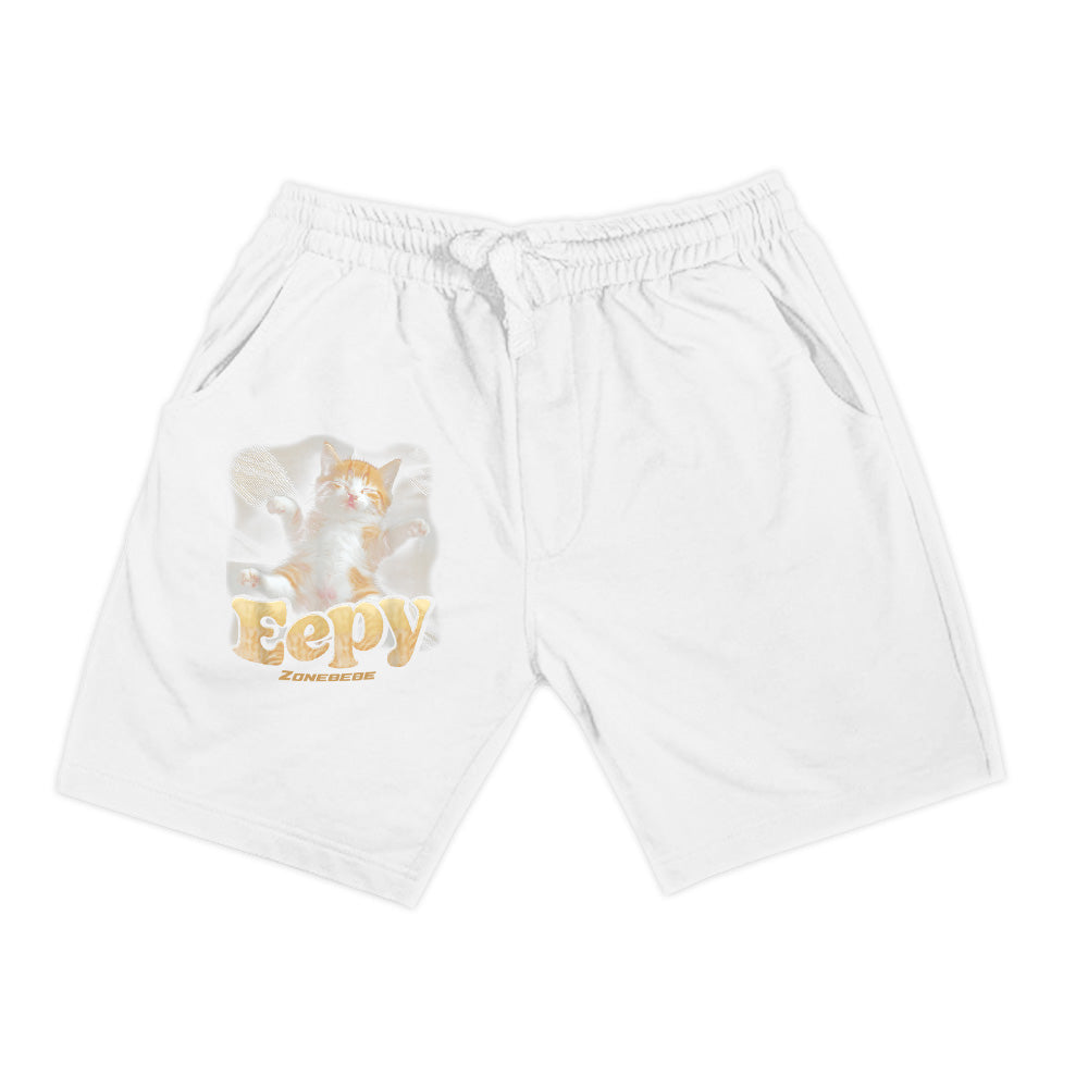 Eeppy Cat Silly Sleepy Cat Meme Kitten Comfortable Sleeping Shorts