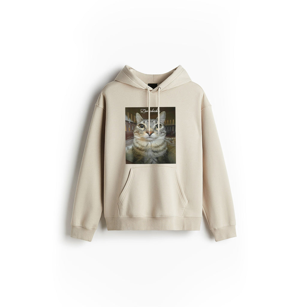 Funny Silly Staring Cat Funny Meme Hoodie