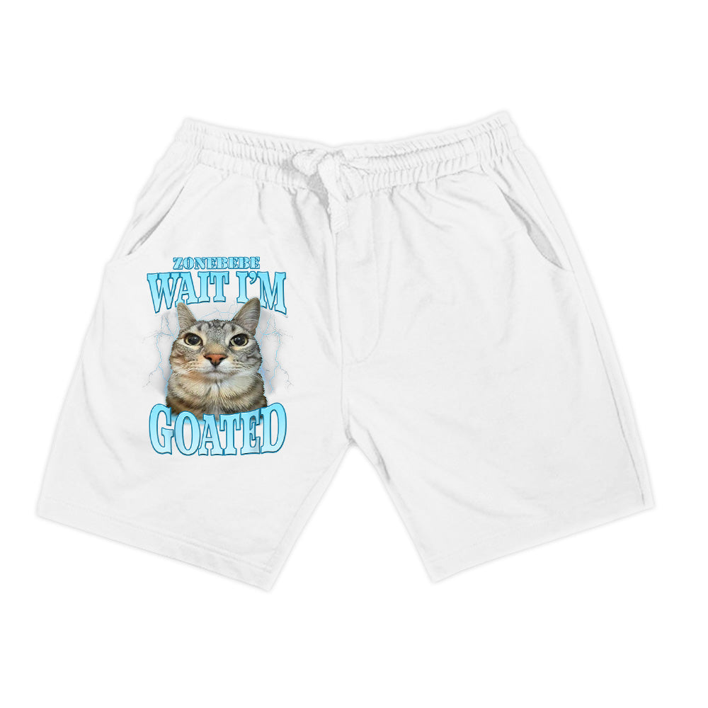 Funny Wait I'm Goated Silly Cat Meme Humor Silly Cat Saying Shorts
