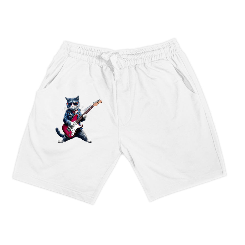 Rock Cat Playing Guitar Funny Guitar Cat Shorts