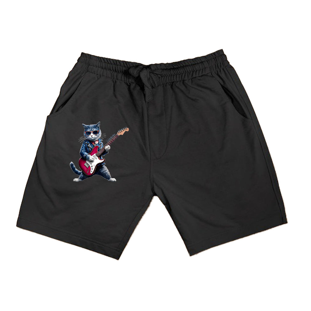 Rock Cat Playing Guitar  Funny Guitar Cat Shorts